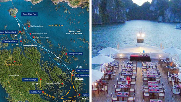 17561 - 3 Days on Ha Long Bay by The Au Co Luxury Cruises 