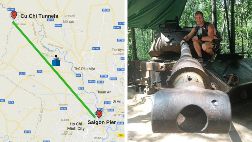 33ECA - Discover Cu Chi tunnels in the afternoon by Les Rives Speedboat
