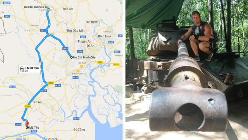 E13FA - Private tour: Cu Chi Tunnels and My Tho Full Day