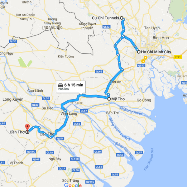 Best Ho Chi Minh city Itinerary 5 Days of Southern Vietnam Express Tour