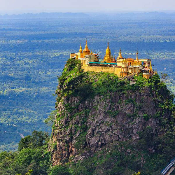 Bagan to Popa Mountain and Salay Day Trip