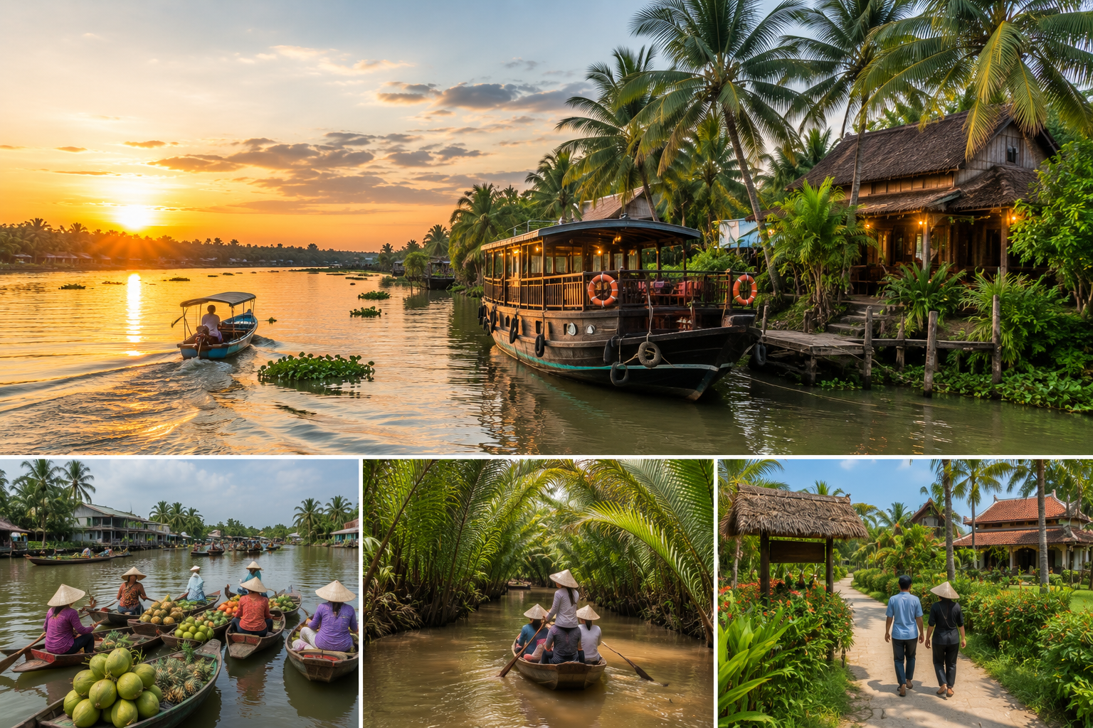 Classic Mekong Delta 2 Days 1 Night